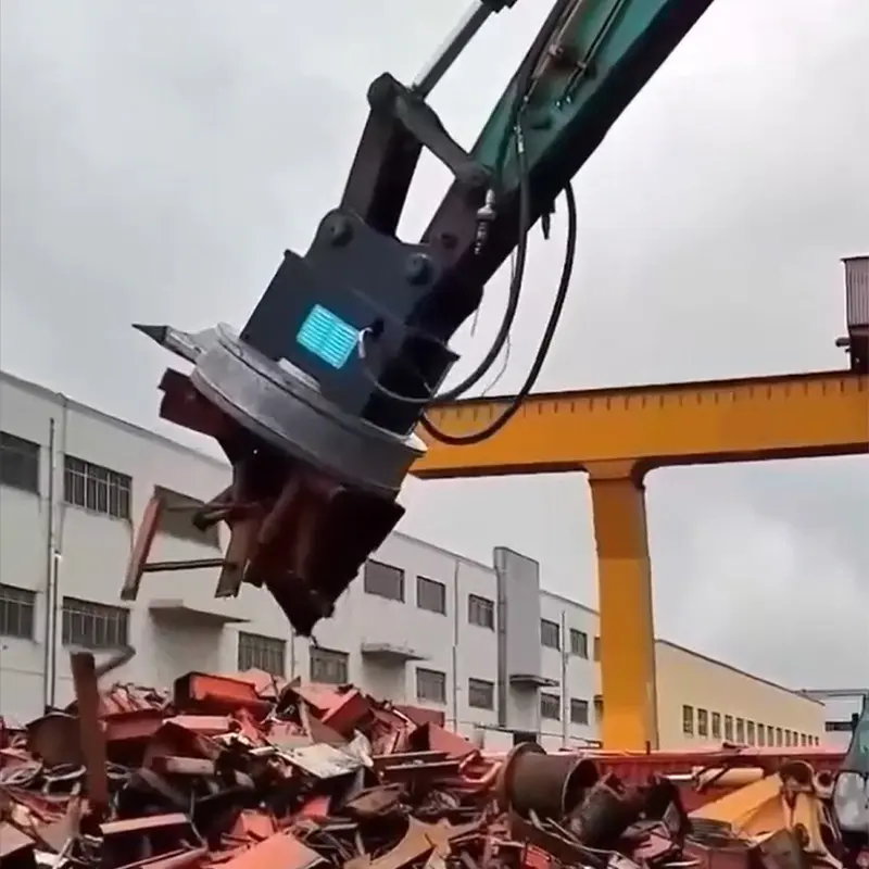 claw hydraulic magnet with teeth-2